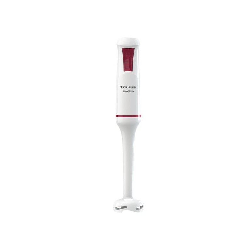 Taurus Robot 750 Batidora de inmersión 750 W Blanco, Rojo