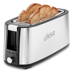 Ufesa Duo Plus 7 2 rebanada(s) 1400 W Plata