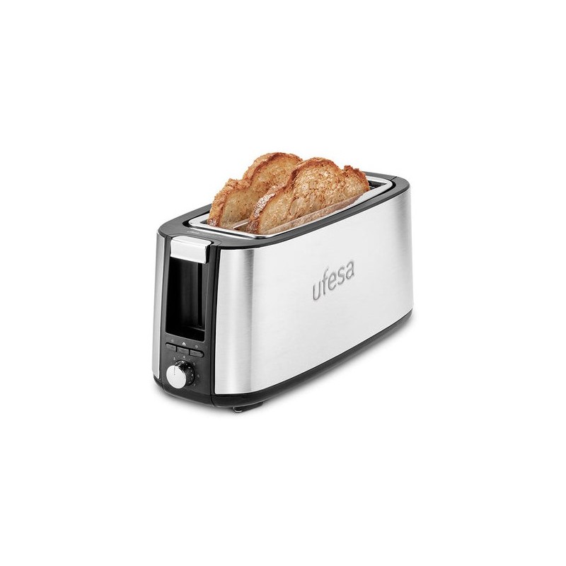 Ufesa Duo Plus 7 2 rebanada(s) 1400 W Plata