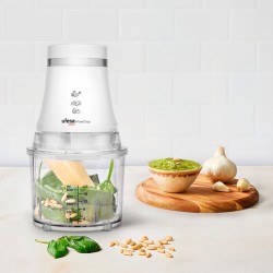 Ufesa 70506147 picadora eléctrica de alimentos 0,5 L 400 W Transparente, Blanco