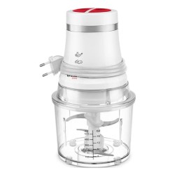 Ufesa 70506147 picadora eléctrica de alimentos 0,5 L 400 W Transparente, Blanco