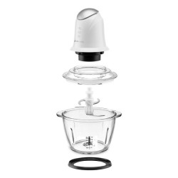 Ufesa 70506138 picadora eléctrica de alimentos 1,2 L 500 W Transparente, Blanco