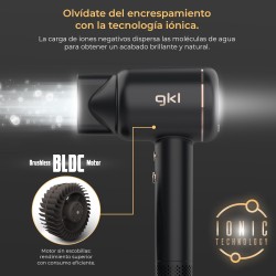 Grunkel ONYX SMART secador 1600 W Negro