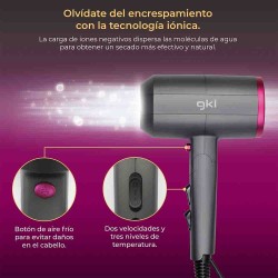 Grunkel TOPAZ S2100 secador 2200 W Negro