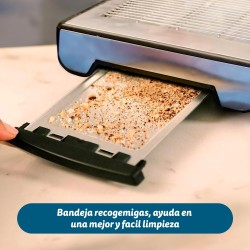 Grunkel TSP-INOX tostadora 6 4 rebanada(s) 600 W Acero inoxidable