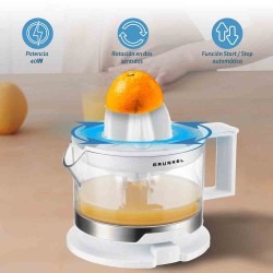 Grunkel XP-545BL prensa de cítricos eléctricos 40 W Blanco