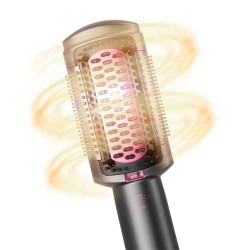 Grunkel TOPAZSLIDE Utensilio de peinado Cepillo alisador Negro 500 W