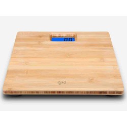 Grunkel NATURE BAMBOO Rectángulo Báscula personal electrónica