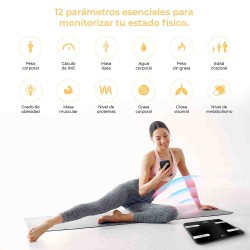 Grunkel FITBLUE300BLACK báscula para bebés Negro