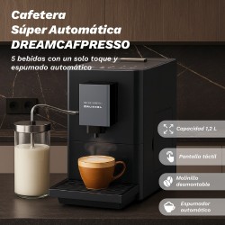 Grunkel DREAMCAFPRESSO cafetera eléctrica Totalmente automática Máquina espresso 1,2 L