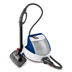 Polti Pro 100 Eco Power Limpiador a vapor de cilindro 1900 W Negro, Azul, Blanco