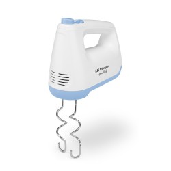 Orbegozo BA 3750 batidora Batidora de mano 400 W Azul, Blanco