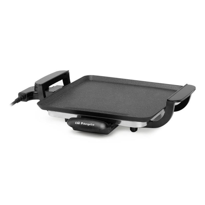 Orbegozo TBC 1028 plancha eléctrica Independiente 2000 W Negro