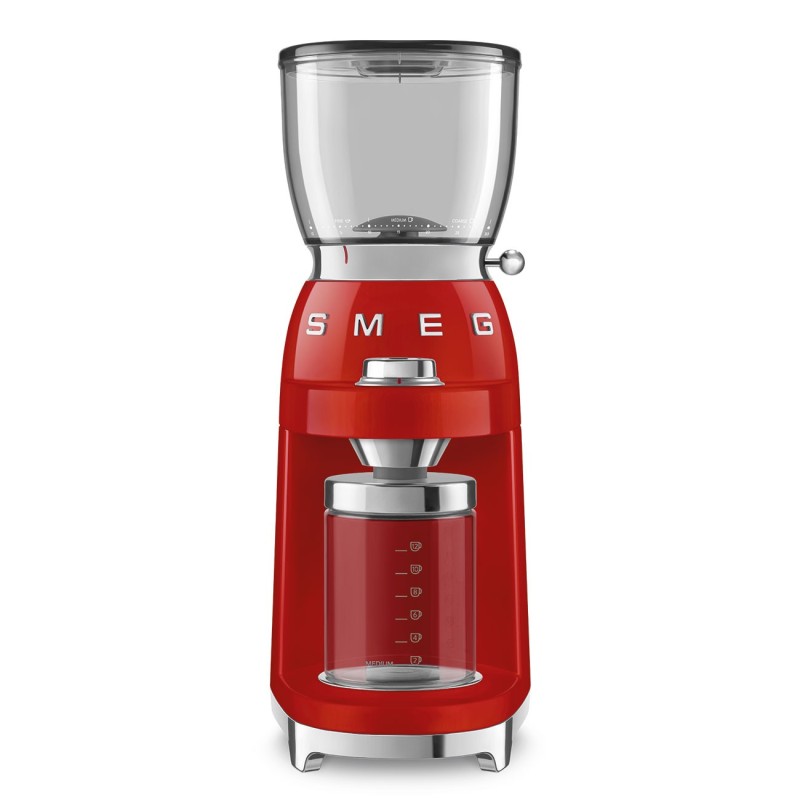 Smeg CGF11RDEU molinillo de café 150 W Rojo