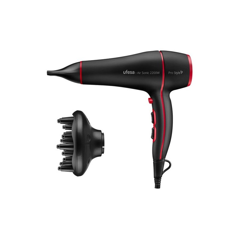 Ufesa 60306077 secador 2200 W Negro