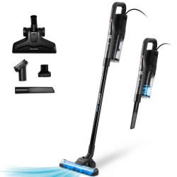 Grunkel ASP-ROLLER aspiradora de pie y escoba eléctrica Aspiradora escoba Corriente alterna Secar HEPA Sin bolsa 0,9 L 600 W