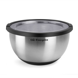 Orbegozo BOA 5000 recipiente de almacenar comida Alrededor Cuenco 5 L Negro, Acero inoxidable 1 pieza(s)