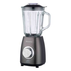 Grunkel BAT-1000MIXMASTER licuadora 1,5 L Batidora de vaso 1000 W Negro, Acero inoxidable, Transparente