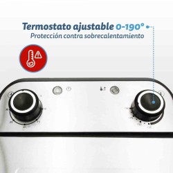 Grunkel MAXIFRYPRO freidora Sencillo 4,2 L Independiente 3000 W Acero inoxidable