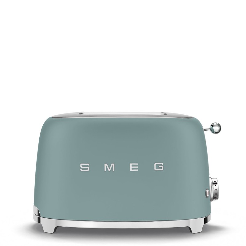 Smeg TSF01EGMEU tostadora 6 2 rebanada(s) 950 W Verde