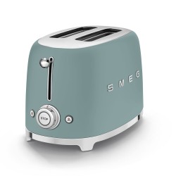 Smeg TSF01EGMEU tostadora 6 2 rebanada(s) 950 W Verde