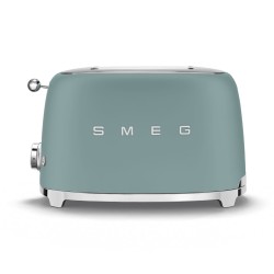 Smeg TSF01EGMEU tostadora 6 2 rebanada(s) 950 W Verde