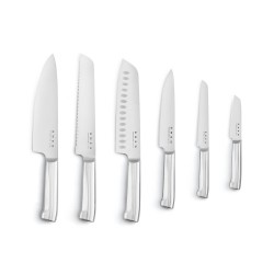 Smeg KBSF02PB juego de cuchillos y cubertería de cocina Bloque con ranuras para cuchillos