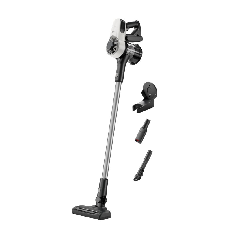 AEG AP31CB18IW Aspiradora escoba Batería Secar Sin bolsa 0,5 L Blanco 2 Ah