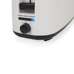 Tristar BR-1057 tostadora 7 4 rebanada(s) 1400 W Blanco