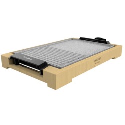 Cecotec 03091 plancha eléctrica Independiente 2000 W Gris, Madera