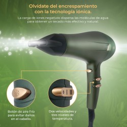 Grunkel NATURE FLOW secador 2100 W Verde