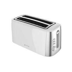 Grunkel TS-DOBLEMAXI tostadora 7 4 rebanada(s) 1400 W Plata, Blanco