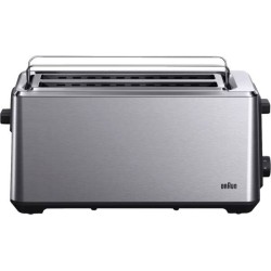 Braun HT 5220 BK 2 rebanada(s) 1470 W Negro, Acero inoxidable