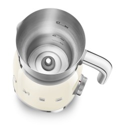 Smeg MFF11CREU espumador o calentador de leche Calentador espumador de leche automático Crema de color