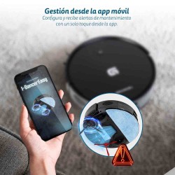 Grunkel I-DANCEREASY aspiradora robotizada 0,2 L Negro