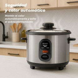 Grunkel RC-18L arrocera 1,8 L 700 W Acero inoxidable