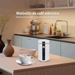 Grunkel MO-150BL molinillo de café 150 W Blanco