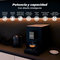 Grunkel DARKCAFPRESSO cafetera eléctrica Totalmente automática Máquina espresso 1,2 L