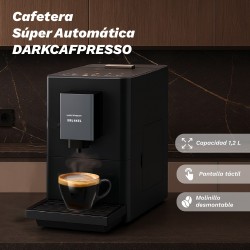 Grunkel DARKCAFPRESSO cafetera eléctrica Totalmente automática Máquina espresso 1,2 L