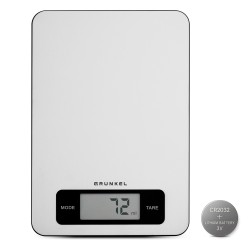 Grunkel BC-COOKXT báscula de cocina Acero inoxidable Encimera Rectángulo Báscula electrónica de cocina