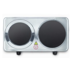 Grunkel EHP-218INOX hobs Acero inoxidable Encimera 45.5 cm 2 zona(s)