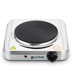 Grunkel EHP-118INOX hobs Acero inoxidable Encimera 25 cm Hornillo eléctrico   Placa eléctrica 1 zona(s)