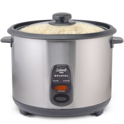 Grunkel RC-28L arrocera 2,8 L 1000 W Acero inoxidable, Gris Oscuro