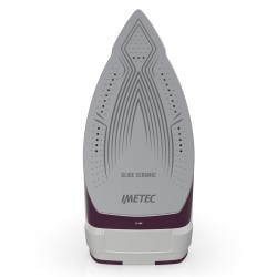 Imetec ZeroCalc Z3 3900 Plancha vapor-seco Suela de cerámica 2400 W Violeta, Blanco