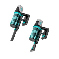 Cecotec Conga Rockstar 1500 Horizon Genesis XL Aspiradora escoba Batería Secar Sin bolsa Negro, Azul
