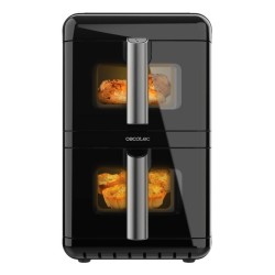 Cecotec Cecofry DuoLevel 12000 Window Doble 12 L Independiente 2900 W Freidora de aire caliente Negro