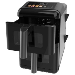 Cecotec Cecofry DuoLevel 12000 Window Doble 12 L Independiente 2900 W Freidora de aire caliente Negro