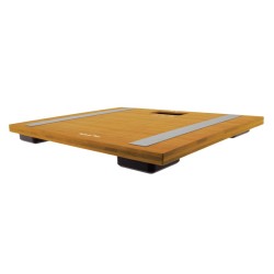 JATA 577 báscula de baño Rectángulo Bamboo Báscula personal electrónica