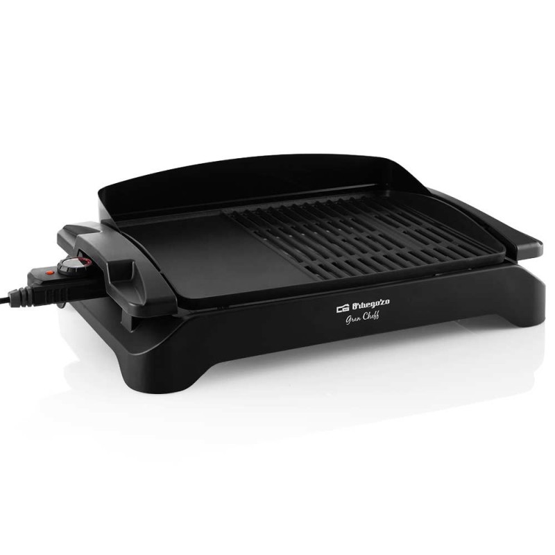 Orbegozo BC 4000 barbacoa y parrilla al aire libre Mesa Eléctrico Negro 2000 W
