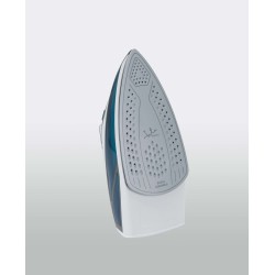 JATA PL619C plancha Plancha a vapor Suela de cerámica 2600 W Azul, Gris, Blanco